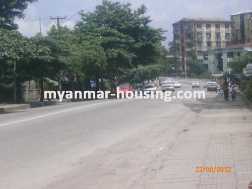 Myanmar real estate - for rent property - No.974 - Available for rent a good flat in SandarMyaing Condominium. - 