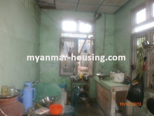ミャンマー不動産 - 売り物件 - No.1091 - Good place , clear Road , good for opening a shop ! - View of the kitchen room