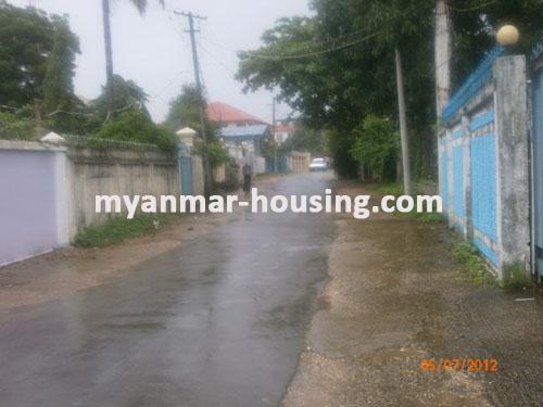 မြန်မာအိမ်ခြံမြေ - ရောင်းမည် property - No.1138 - N/A - view of the street.