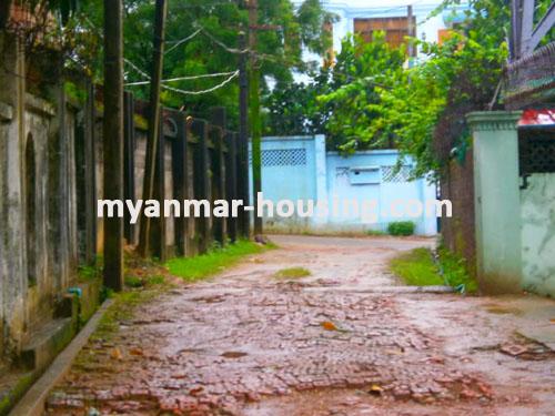 မြန်မာအိမ်ခြံမြေ - ရောင်းမည် property - No.1146 - N/A - view of the street.