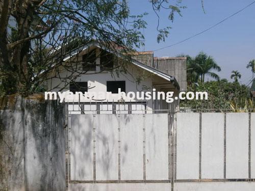 မြန်မာအိမ်ခြံမြေ - ရောင်းမည် property - No.1160 - Do you want to live Near air-port and junction-8 ! - infront of the house