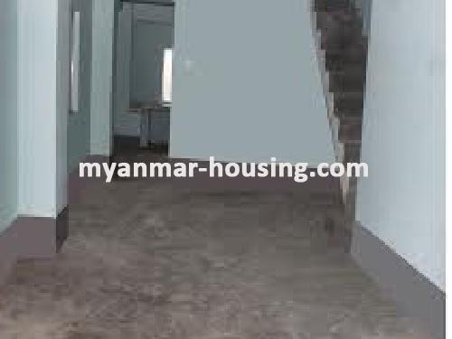 Myanmar real estate - for sale property - No.1246 - An apartment for sale in Pazundaung Township. - View of the room