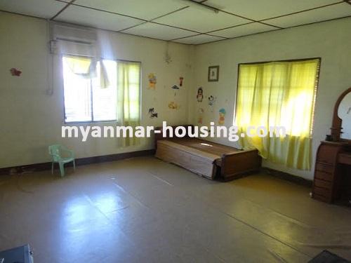 Myanmar real estate - for sale property - No.1278 - Landed House for sale Near National Village in Yangon! - View of the bed room.