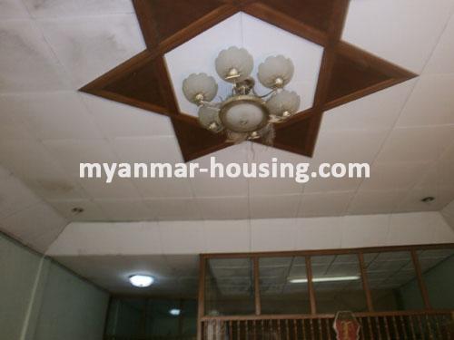 Myanmar real estate - for sale property - No.1303 - A best place of the biggest market in Yangon city. Now suitabie price with sale! - View of the ceiling