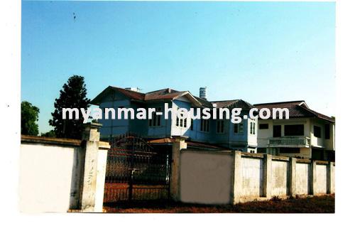 Myanmar real estate - for sale property - No.1392 - A Good Place In Pyi Oo Lwin , Now On Sale!  - View of the building