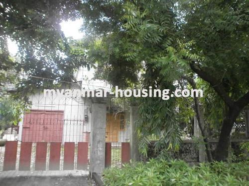 မြန်မာအိမ်ခြံမြေ - ရောင်းမည် property - No.1413 - Good landed house for business and living in Shwe Pyi Thar. - around of the building