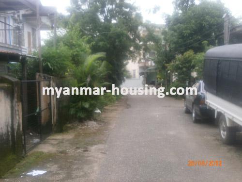 မြန်မာအိမ်ခြံမြေ - ရောင်းမည် property - No.1438 - N/A - View of the street.