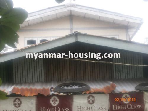 Myanmar real estate - for sale property - No.1445 - Landed house to sell in South Okkalapa Township ! - view of the house.