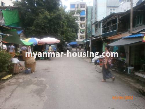မြန်မာအိမ်ခြံမြေ - ရောင်းမည် property - No.1454 - N/A - View of the street.