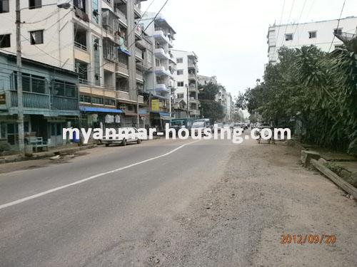 မြန်မာအိမ်ခြံမြေ - ရောင်းမည် property - No.1508 - N/A - View of the road.