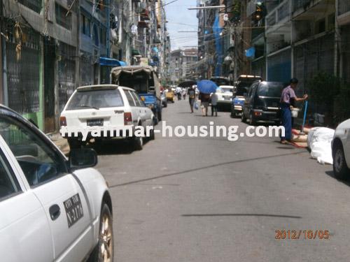 မြန်မာအိမ်ခြံမြေ - ရောင်းမည် property - No.1542 - N/A - View of the street.