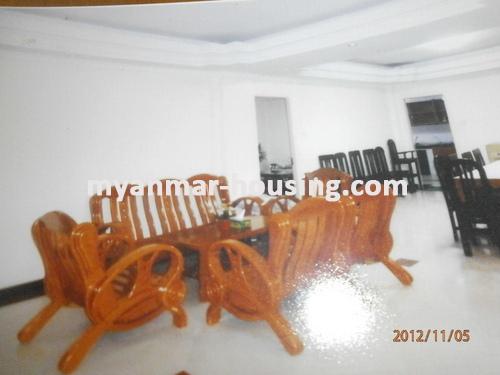 ミャンマー不動産 - 売り物件 - No.1586 - A good with decorated to sell in Pazuntaung township. - View of the inside.