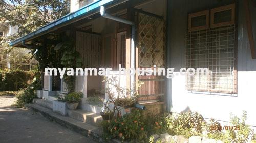 缅甸房地产 - 出售物件 - No.1702 - Wide place to live in Insein! - View of ther exterior building.