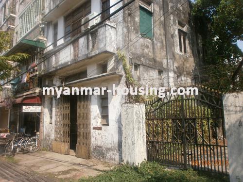 Myanmar real estate - for sale property - No.1816 - Landed house with hall type for sale now! - View of the building.