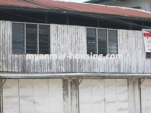 Myanmar real estate - for sale property - No.1903 - A good landed house   with quiet  environment ! - View of the building.