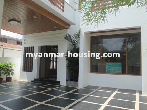 ミャンマー不動産 - 売り物件 - No.1904 - Excellent  landed house  now  for sale  ! - View of the building.