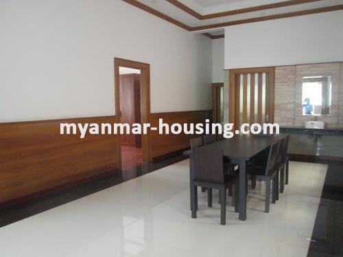 ミャンマー不動産 - 売り物件 - No.1904 - Excellent  landed house  now  for sale  ! - View of the living room.