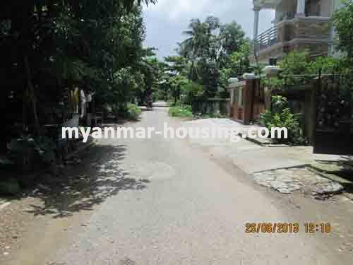 မြန်မာအိမ်ခြံမြေ - ရောင်းမည် property - No.1925 - N/A - View of the street..