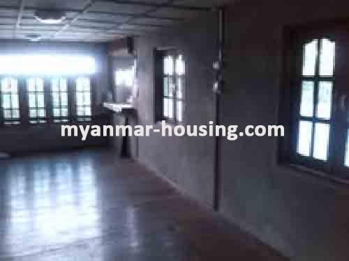 Myanmar real estate - for sale property - No.1948 - There is a landed house to sell on six-ways road in South Dagon! - View of the inside.