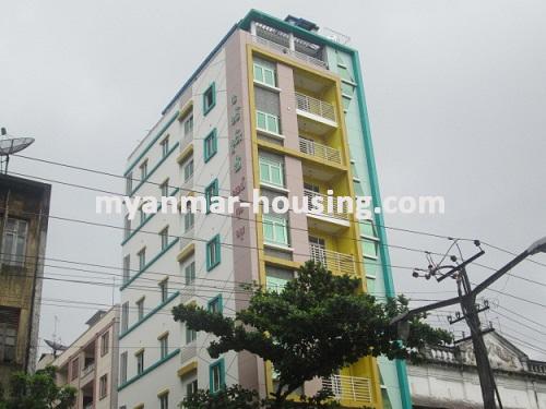 ミャンマー不動産 - 売り物件 - No.1987 - Good condominium  now for sale ! - View of the building.