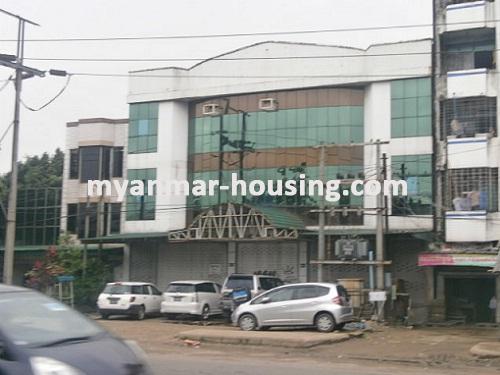 Myanmar real estate - for sale property - No.2001 - A  nice landed house for doing business on main road! - 