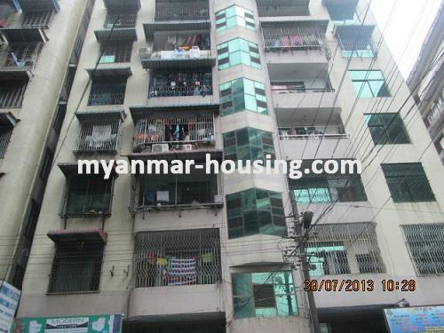 缅甸房地产 - 出售物件 - No.2029 - Well decorated   condo  ready for staying ! - View of the building.