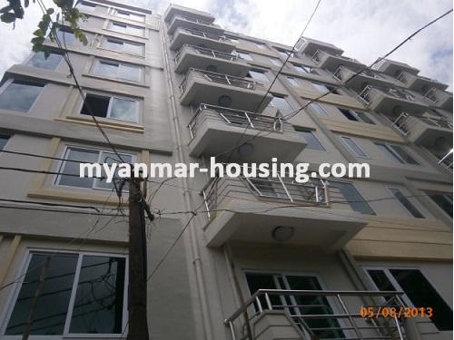 ミャンマー不動産 - 売り物件 - No.2039 - Nice  condominium  for sale in  Khai Shwe War Condo ! - View of the building.