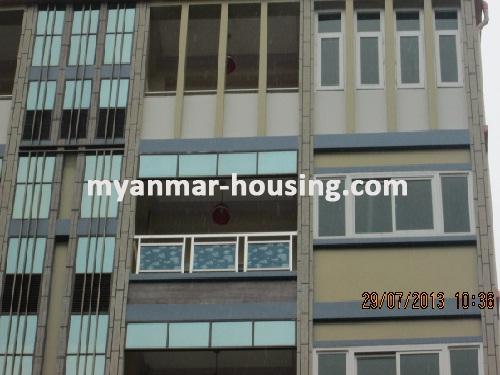 缅甸房地产 - 出售物件 - No.2042 - Good condominium  now for sale ! - View of the infront .