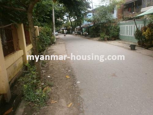 မြန်မာအိမ်ခြံမြေ - ရောင်းမည် property - No.2070 - N/A - View of the  street .