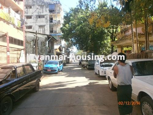 မြန်မာအိမ်ခြံမြေ - ရောင်းမည် property - No.2072 - N/A - View of the street.