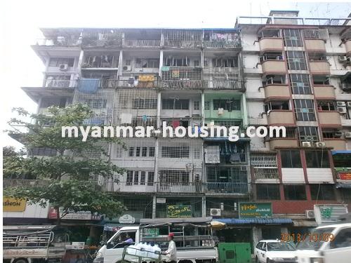 Myanmar real estate - for sale property - No.2155 - Good  for sale in Pabedan ! - view of the infront