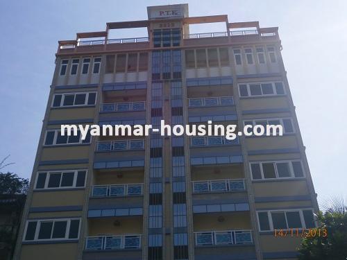 缅甸房地产 - 出售物件 - No.2189 - Good apartment for sale in pazudaung! - view of the room type