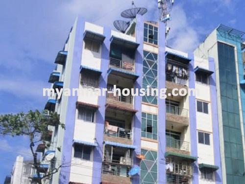 Myanmar real estate - for sale property - No.2211 - Good Apartmet for sale! - View of the building