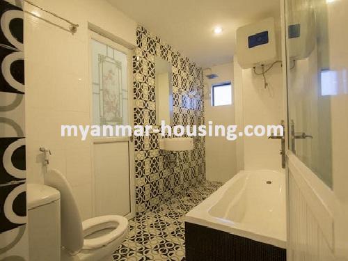 Myanmar real estate - for sale property - No.2215 - Well-renovated room located in the Best Area called Yankin! - View of the wash room.