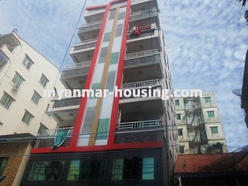 Myanmar real estate - for sale property - No.2271 - New building now for sale in Kyeemyindaing. - View of the building.