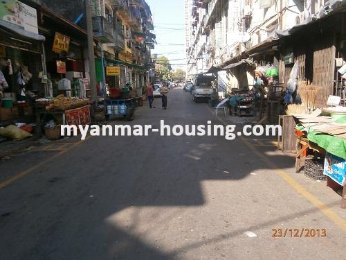 မြန်မာအိမ်ခြံမြေ - ရောင်းမည် property - No.2319 - N/A - View of the street.
