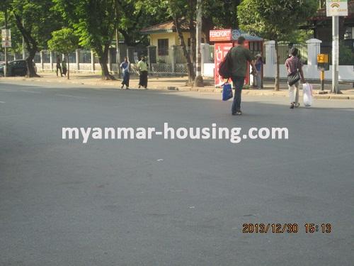 မြန်မာအိမ်ခြံမြေ - ရောင်းမည် property - No.2338 - N/A - View of the road.