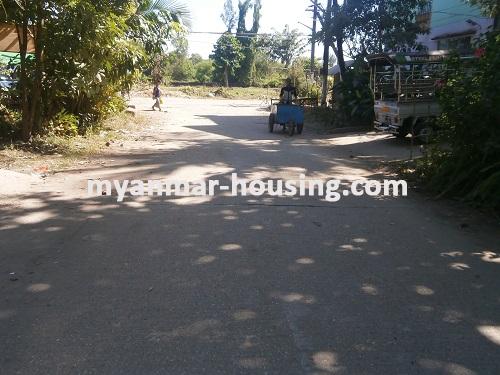 မြန်မာအိမ်ခြံမြေ - ရောင်းမည် property - No.2348 - N/A - View of the street.
