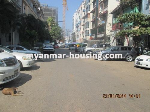 မြန်မာအိမ်ခြံမြေ - ရောင်းမည် property - No.2397 - N/A - View of the street.