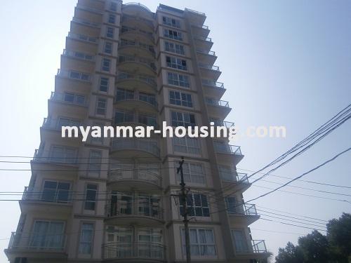 ミャンマー不動産 - 売り物件 - No.2401 - Condo for sale is available with installment system in Ahlone! - View of the building.