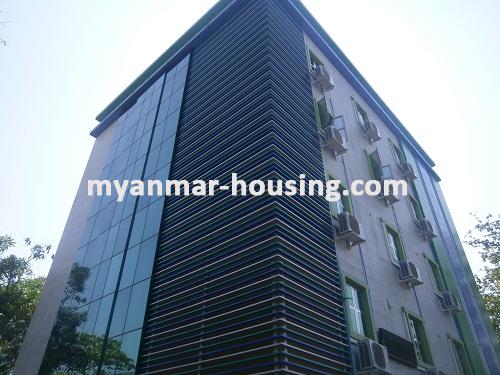 缅甸房地产 - 出售物件 - No.2432 - Excellent house is available in Hlaing! - View of the building.
