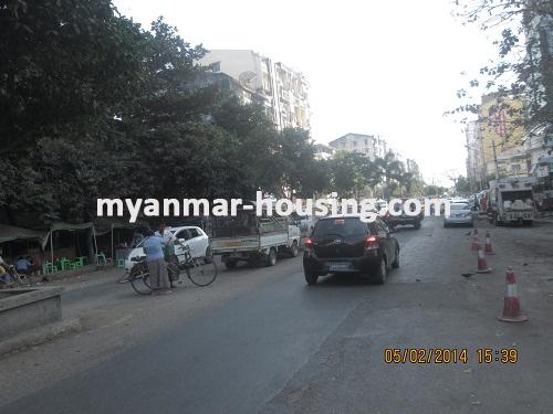 မြန်မာအိမ်ခြံမြေ - ရောင်းမည် property - No.2438 - N/A - View of the road.