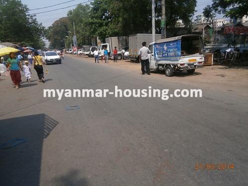 မြန်မာအိမ်ခြံမြေ - ရောင်းမည် property - No.2510 - N/A - view of the street