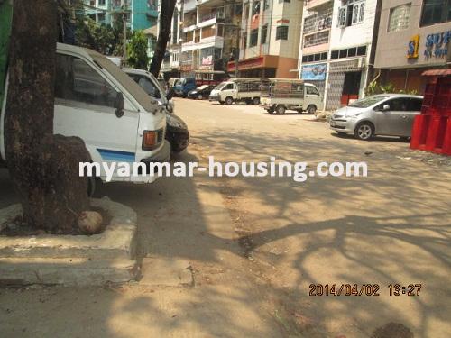 မြန်မာအိမ်ခြံမြေ - ရောင်းမည် property - No.2525 - N/A - View of the road.
