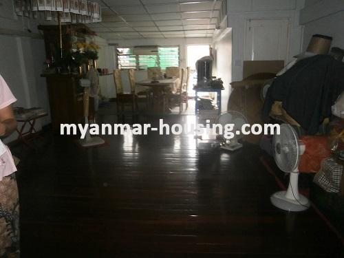 Myanmar real estate - for sale property - No.2533 - Apartment for sale in Botahtaung! - View of the inside.