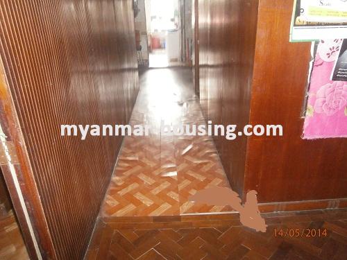 缅甸房地产 - 出售物件 - No.2586 - An apartment near main road in Ahlone! - View of the partition.
