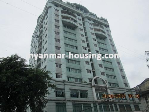မြန်မာအိမ်ခြံမြေ - ရောင်းမည် property - No.2601 - N/A - Front view of the building.