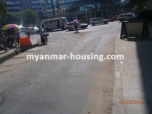 မြန်မာအိမ်ခြံမြေ - ရောင်းမည် property - No.2605 - N/A - View of the road.
