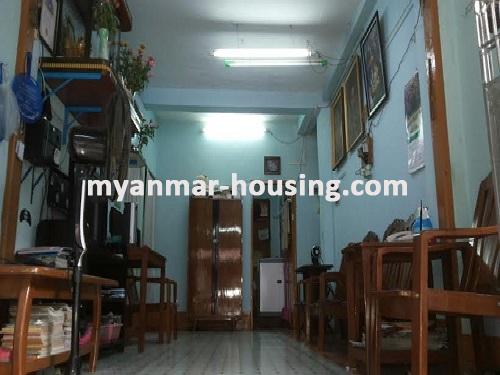 Myanmar real estate - for sale property - No.2606 - Apartment for sale in South Dagon! - View of the inside.