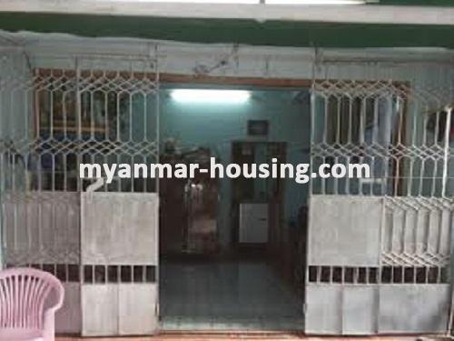 Myanmar real estate - for sale property - No.2606 - Apartment for sale in South Dagon! - View of the infront.